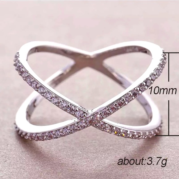 X shape ring - Picture 6 of 6